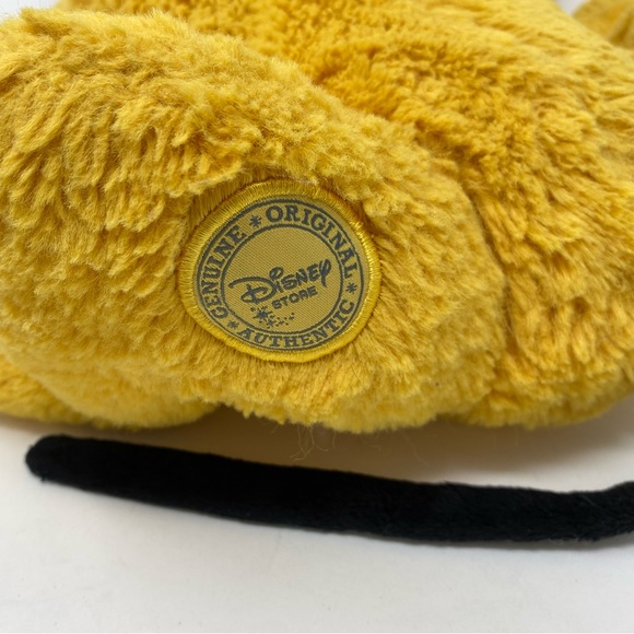 Disney Store Pluto Plush Medium 16" Laying Down Stuffed Animal Dog Soft Cuddly - Picture 8 of 9
